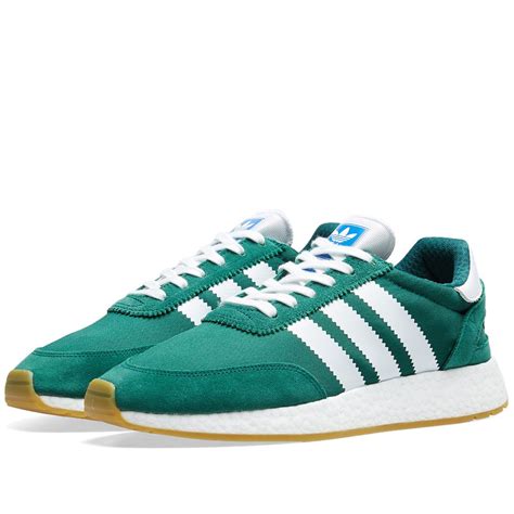 adidas groen witte i-5923 mesh sneakers van suede|Adidas Green And White I.